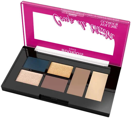 Bourjois Volume Glamour Eyeshadow Palette 002 Coup De Bourjois Volume Glamour Eyeshadow Swatches Png Glamour Icon