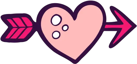 Arrow Cupid Heart Love Romance Valentine Free Icon Of Girly Png Free Icon Valentine