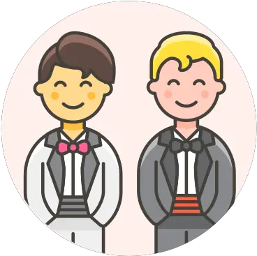 Gay Wedding Free Icon Of Lgbt Illustrations Svg Gay Wedding Clipart Png Groom Icon