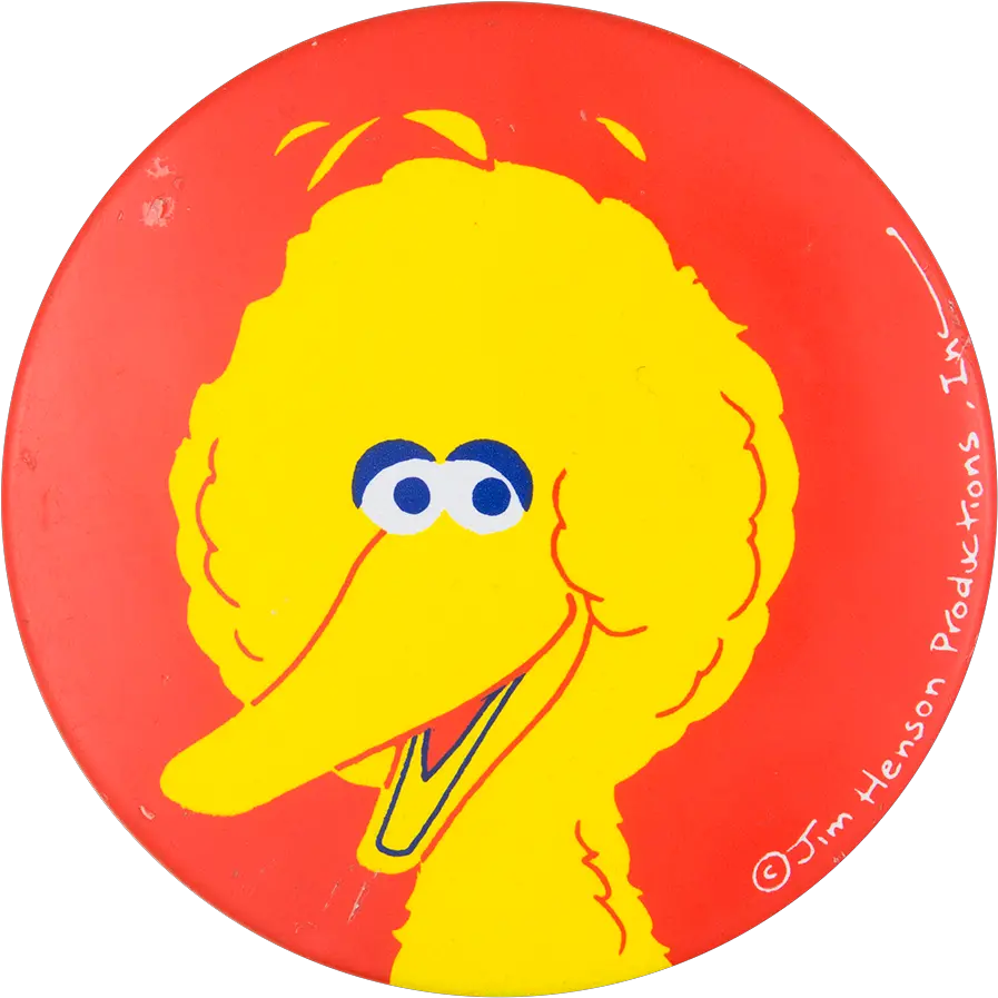 Big Bird Busy Beaver Button Museum Portable Network Graphics Png Big Bird Png