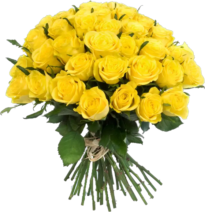 Yellow Color Flower Bouquet Flowers Flowers With Transparent Background Png Flowers Bouquet Png png