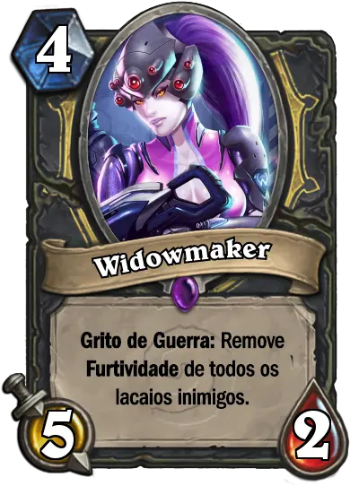 Index Of Wp Contentuploads201507 Demon Hunter Custom Cards Png Widowmaker Png