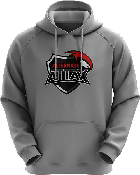 Alternate Attax Logo Hoodie Grey Alternate Attax Png Arma Logo