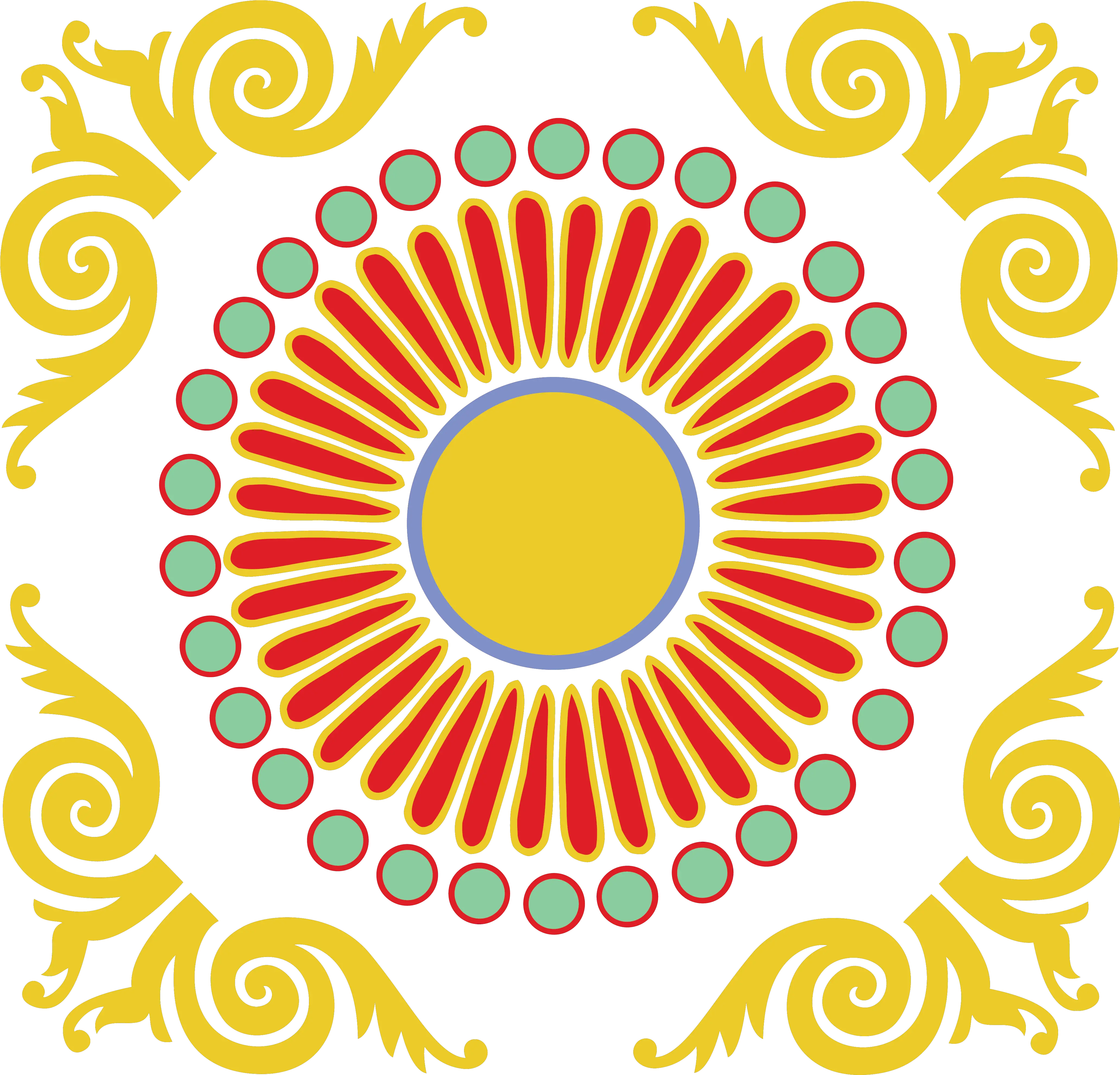 Clipart Resolution 41293963 Plum And Bow Devi Medallion Rangoli Designs Images Png Medallion Png