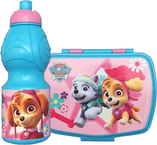Skye Paw Patrol Lunchbox U0026 Bottle Set Skye Paw Patrol Lunch Box Png Skye Paw Patrol Png
