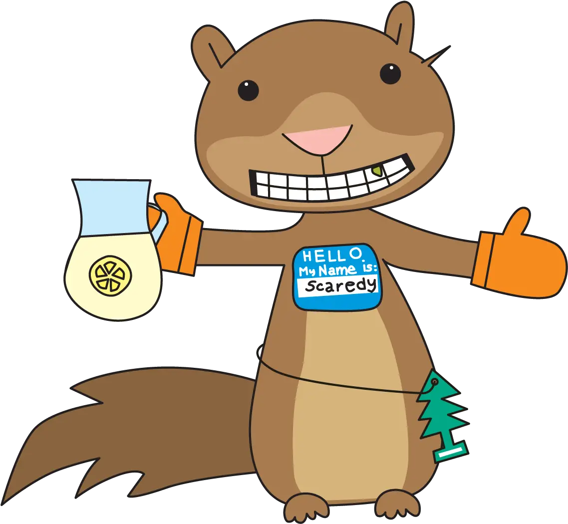 Transparent Scaredy Squirrel Clipart Scaredy Squirrel Transparent Background Png Squirrel Clipart Png