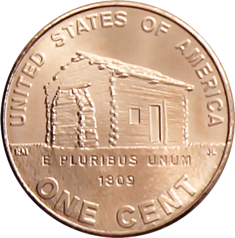 2009 P Lincoln Cent With New Reverse Of Lincolns Birth Solid Png Cent Png