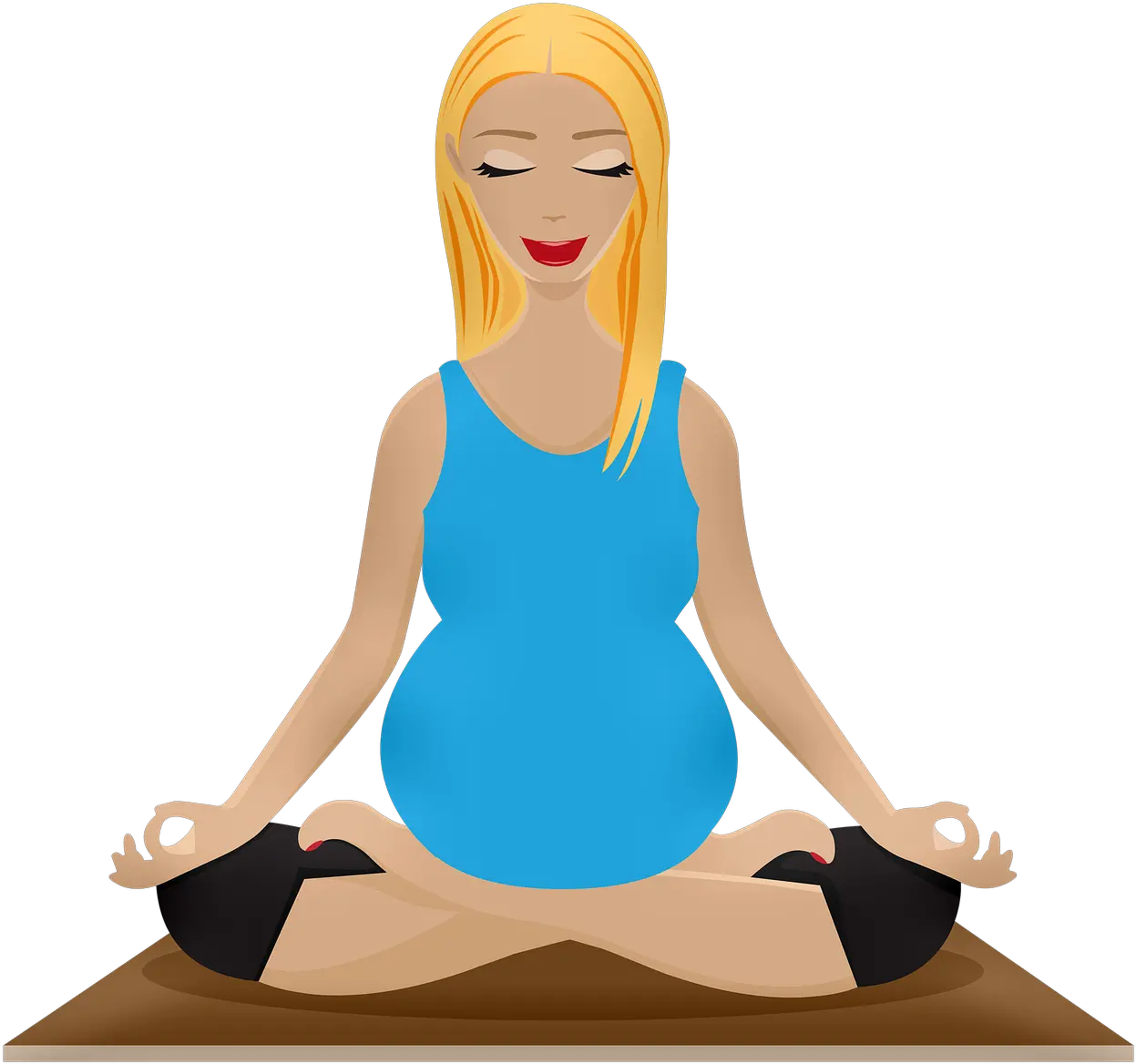 Pregnant Woman Yoga Twins Peek A Free Image On Pixabay Woman Meditating Illustration Png Pregnant Woman Png