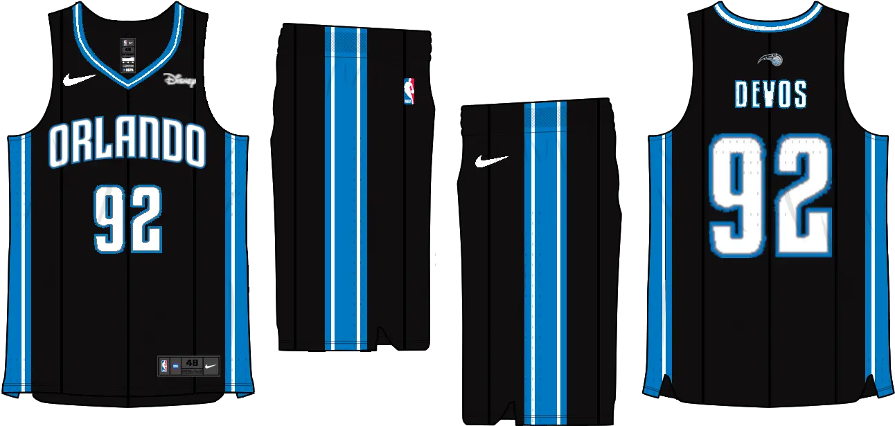 Orlandomagic Orlando Magic Concept Uniforms Png Orlando Magic Png