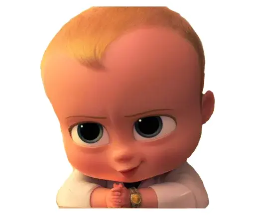 Telegram Sticker 14 From Collection The Boss Baby Cartoon Png Boss Baby Transparent