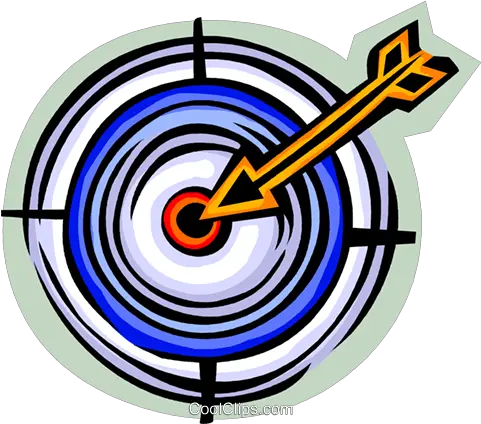 Target And Arrow Royalty Free Vector Clip Art Illustration Target Png Target Icon Vector