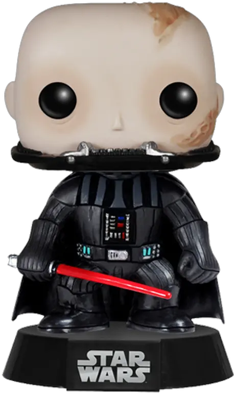 Darth Vader Png Head Funko Pop Vinyl Bobble Head Star Wars Darth Vader Funko Pop Vader Png