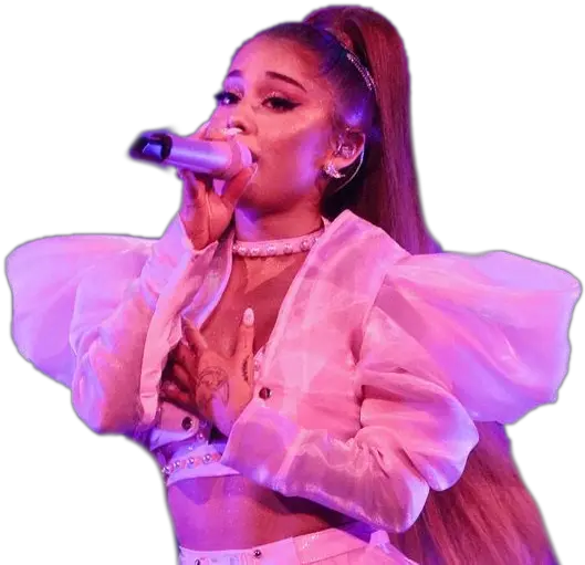 Ariana Grande Transparent Images Png Arts Transparent Ariana Grande Singing Ariana Grande Transparent Background