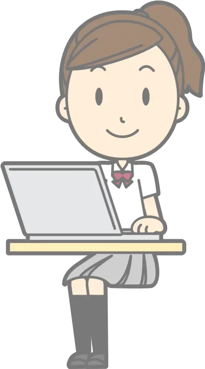 Download Laptop Child Cartoon Computer Public Domain Delicious Clipart Png Computer Clipart Png