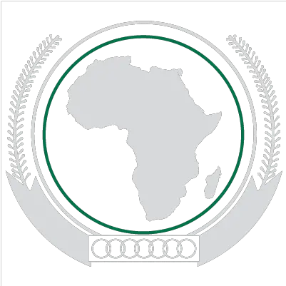 Au Symbols And Anthem African Union Logo White Png Green Circle Logo