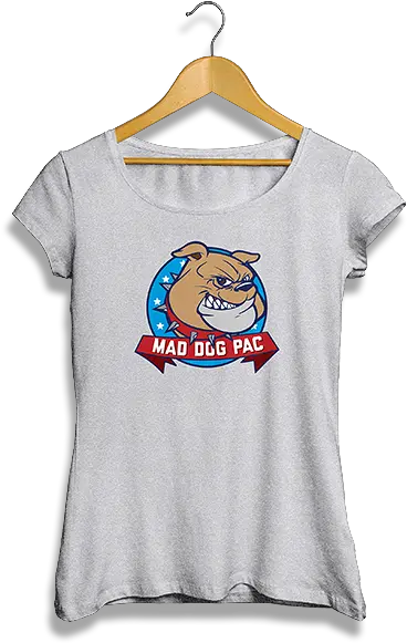 Ladies Maddog Logo T Shirt Cartoon Png Mad Dog Png