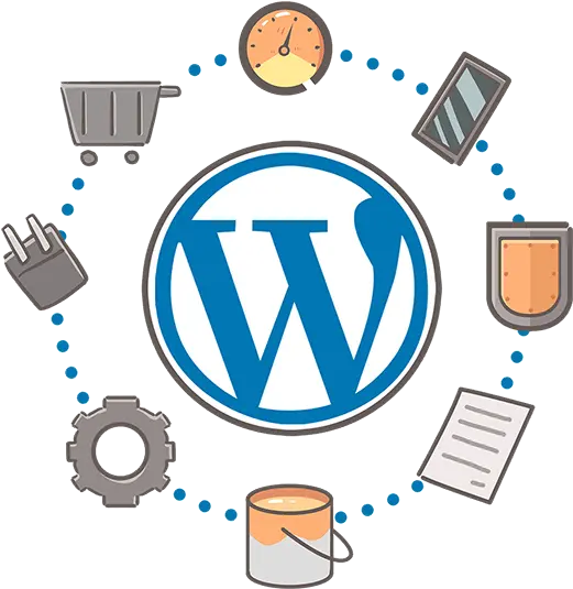 Australian Wordpress Hosting Wordpress Icon Png Transparent Wordpress Logo Transparent