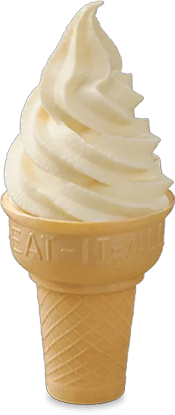 Icedream Cone Nutrition And Description Chick Fila Chick Fil A Ice Cream Png Cone Png
