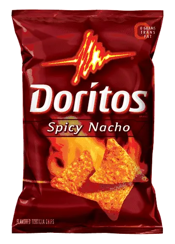 Png Background Doritos Spicy Nacho Doritos Transparent Background