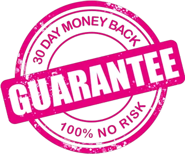 Nobo Corp Get Your Hair Back Now U2013 Corporation 30 Day Money Back Guarantee Pink Png 30 Day Money Back Guarantee Png