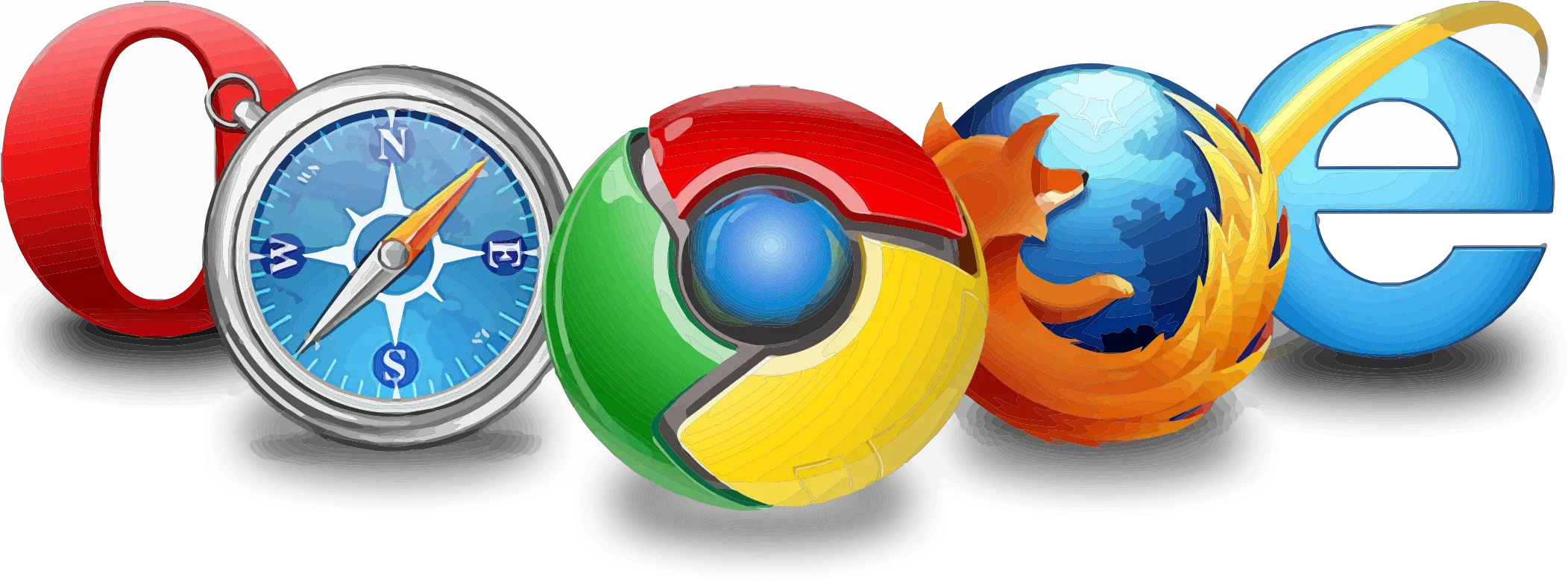 Browsers Png Transparent Images Internet Explorer Mozilla Firefox Opera Safari Google Chrome Browser Png