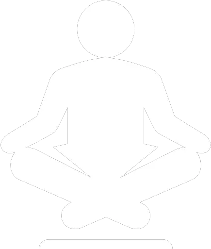 Meditation Icon Png Meditation Icon White Transparent Meditate Icon