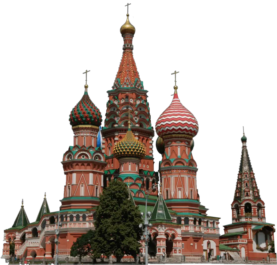 St Basil Cathedral Moscow Transparent Saint Cathedral Png Basil Png