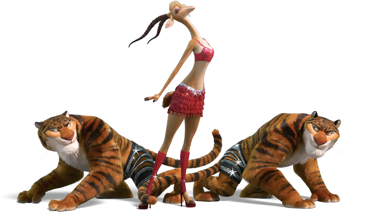 Png Zootopia Zootopia Gazelle And Tigers Zootopia Png