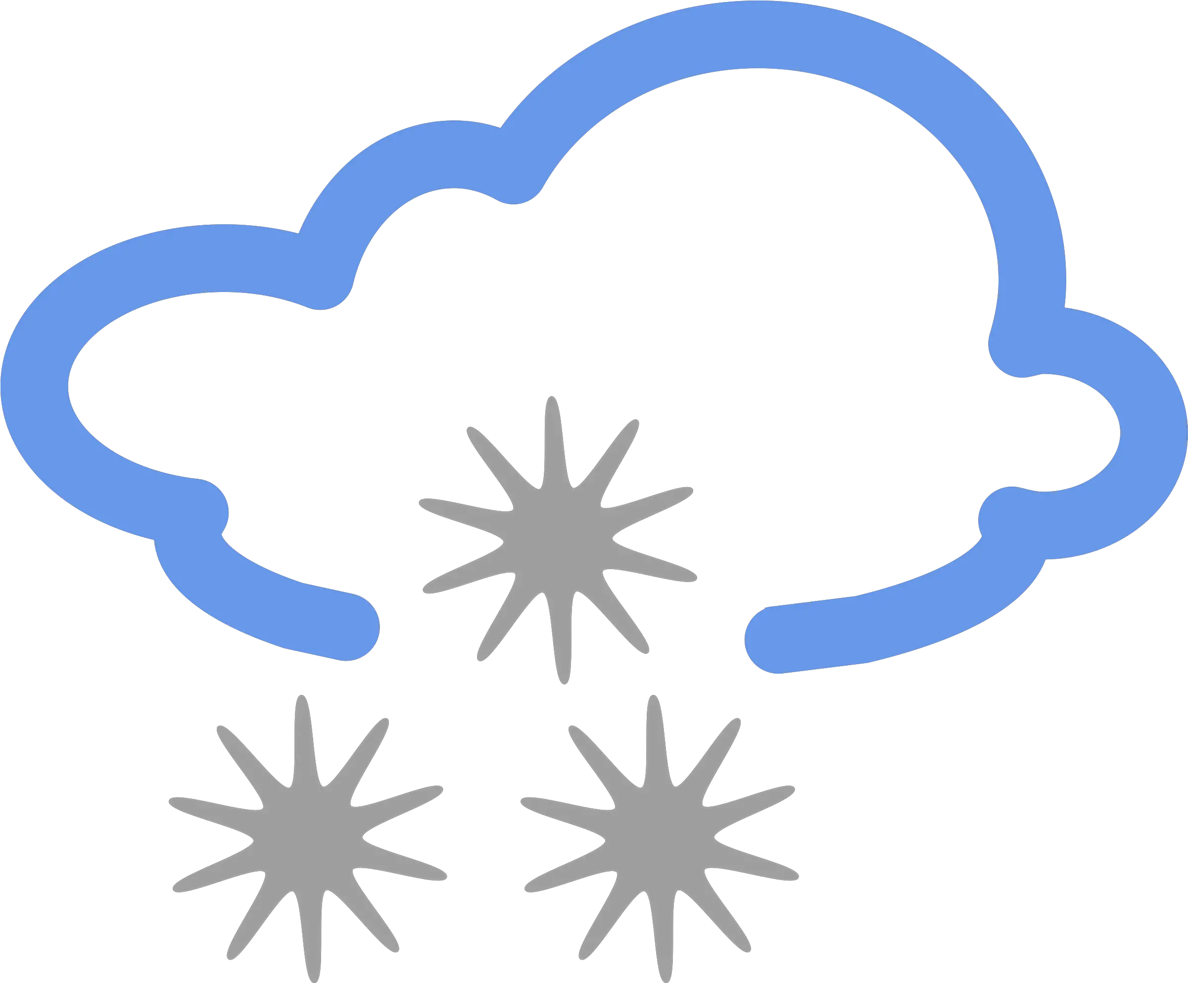 Download Snowflakes Clipart Frpic Weather Symbols Png Hail Weather Symbols Snowflakes Clipart Transparent Background