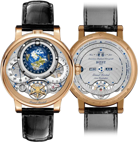 Bovet 1822 Swiss Handcrafted Watch Bovet Récital 22 Grand Récital Png Watch Transparent Background