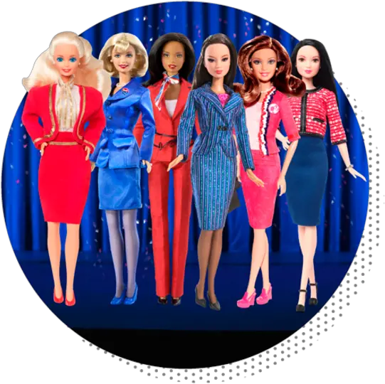 Pick Black Woman Running For Presidentu2026 The Transformation President Barbie 1992 Png Barbie Icon
