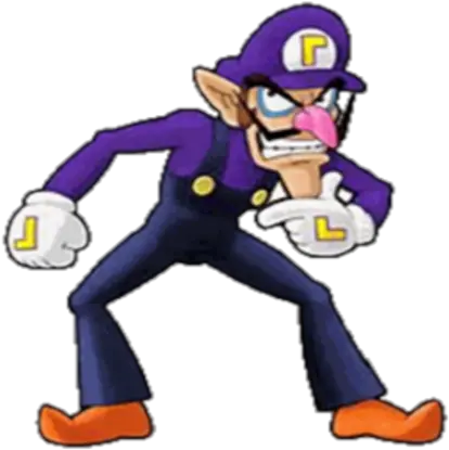 Waluigi Transparent Roblox Waluigi 2d Artwork Png Waluigi Transparent