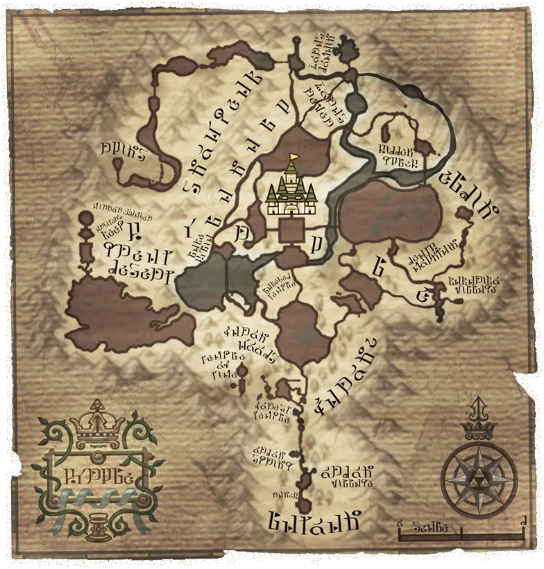 Twilight Princess Hd Zelda Twilight Princess Map Png Twilight Princess Logo
