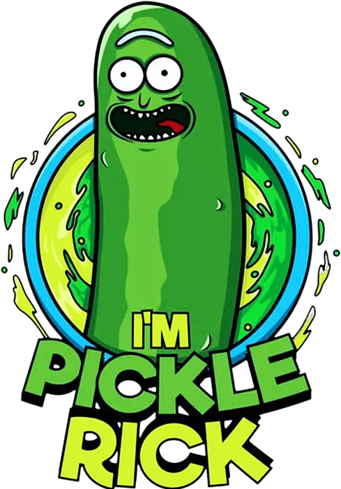 Pickle Rick Tote Bag Cool Rick And Morty Pickle Rick Png Pickle Rick Transparent