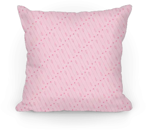 Pink Diagonal Arrow Pattern Pillow Emoji Full Size Png Cushion Arrow Emoji Png