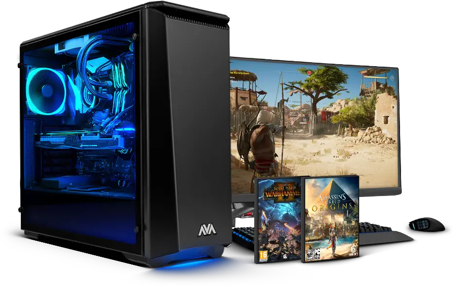 Intel Assasins Creed Game Bundle Gaming Pc Photos Download Png Gaming Pc Png