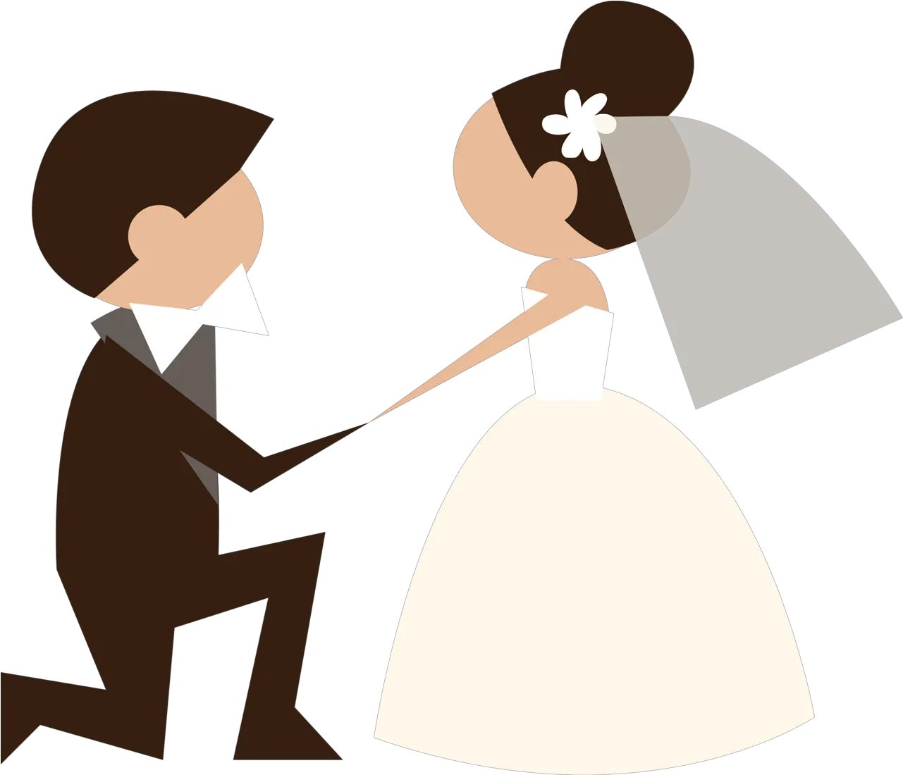 Download Hd Png Clip Art And Casamento Bride And Groom Png Vector Bride And Groom Png Bride And Groom Png