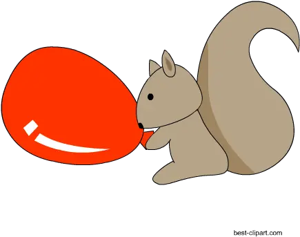 Free Balloon Clip Art Images Color And Black White Fox Squirrel Png Squirrel Clipart Png