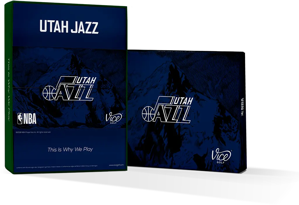 Vice Golf Horizontal Png Utah Jazz Logo Png