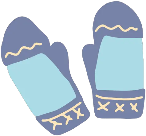 Winter Mittens Flat Transparent Png U0026 Svg Vector Boxing Glove Winter Icon Set