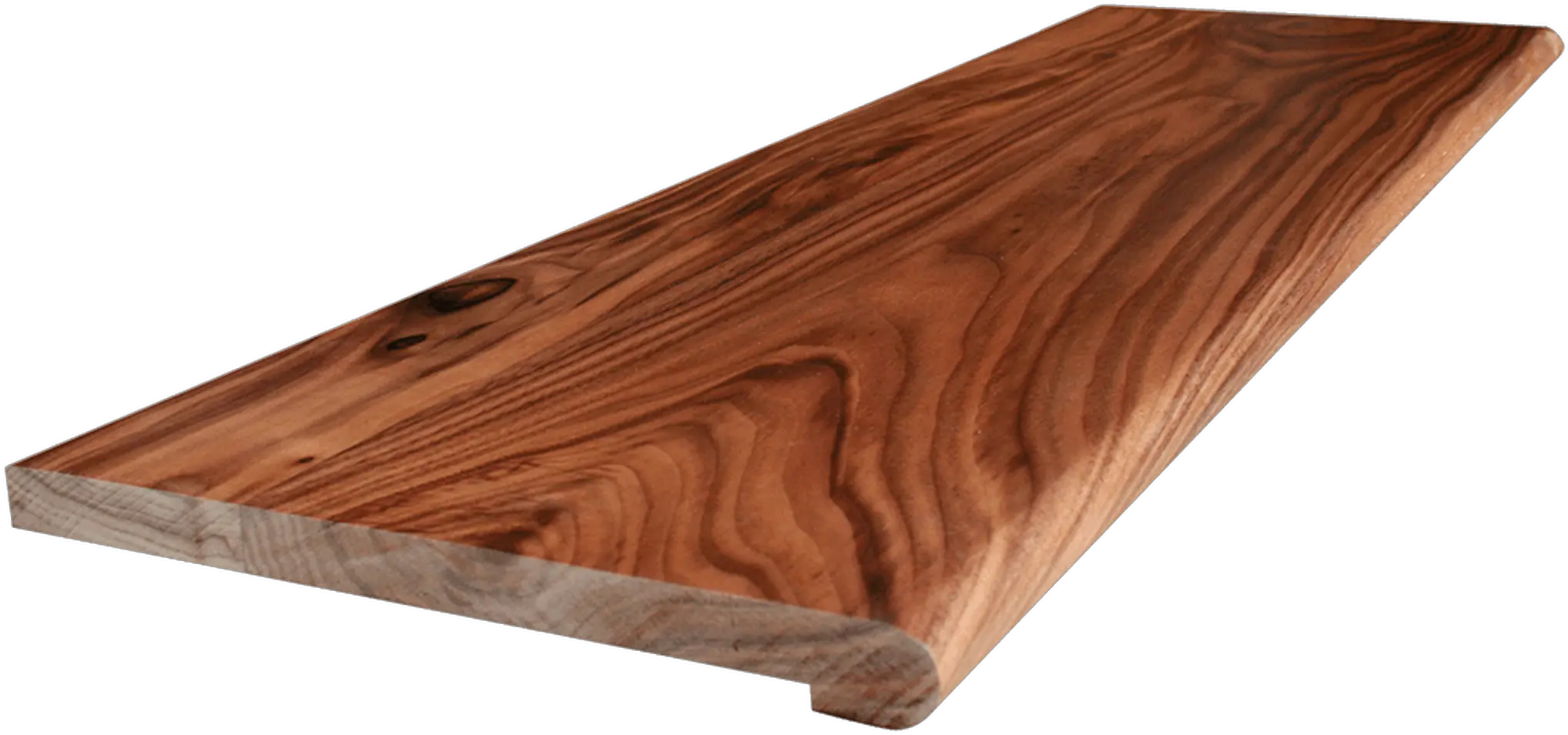 Clear Walnut Stair Tread Thick Walnut Stair Treads Png Walnut Transparent