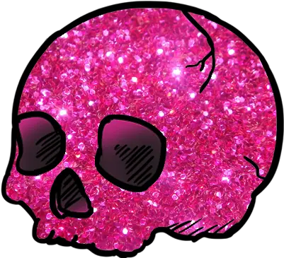 Download Hd Transparent Pink Glitter Skull Bokeh Png Bokeh Transparent