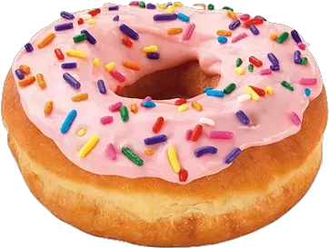 Donut Png Picture Dunkin Donuts Strawberry Frosted Donut Donut Png