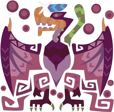 Purple Geypox Creature Concept Art Monster Hunter World Art Png Yian Garuga Icon