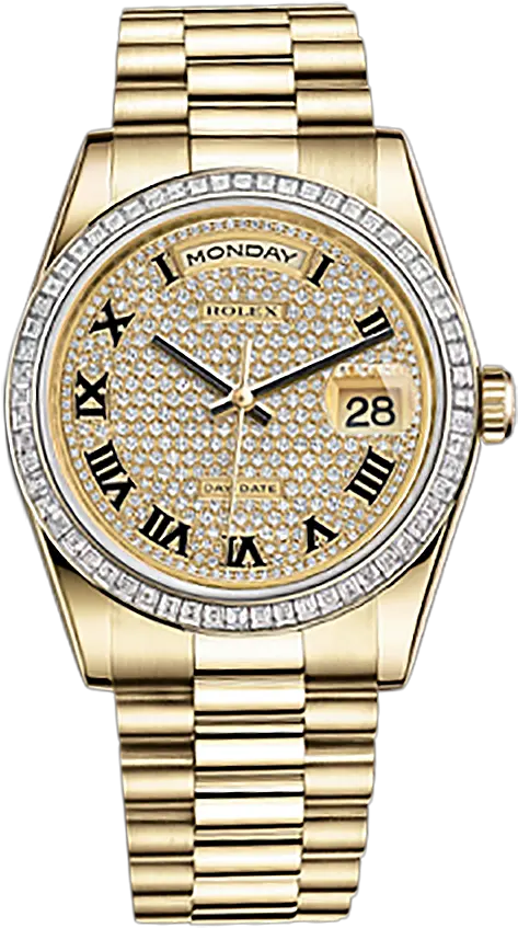 Rolex Day Rolex Day Date 36 118348 Png Rolex Png