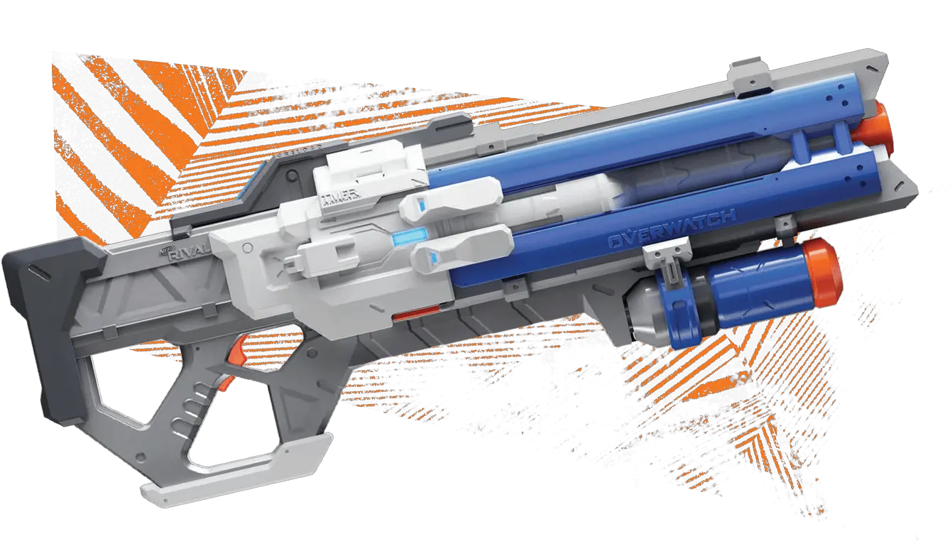 Nerf Rival Overwatch Blasters Accessories U0026 Videos Nerf All Overwatch Nerf Guns Png Soldier 76 Png