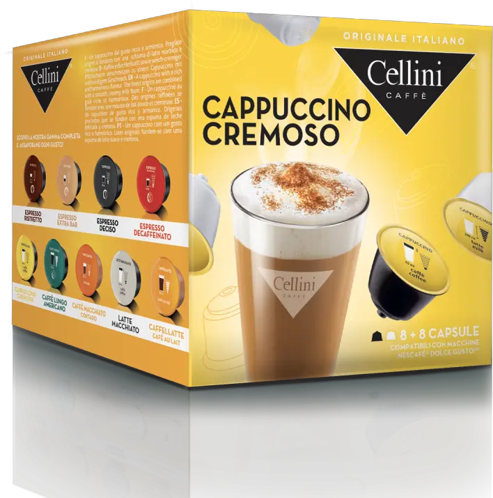Cappuccino Cremoso Nescafè Dolce Gusto Cellini Caffe Png Dolce Gabbana Logo