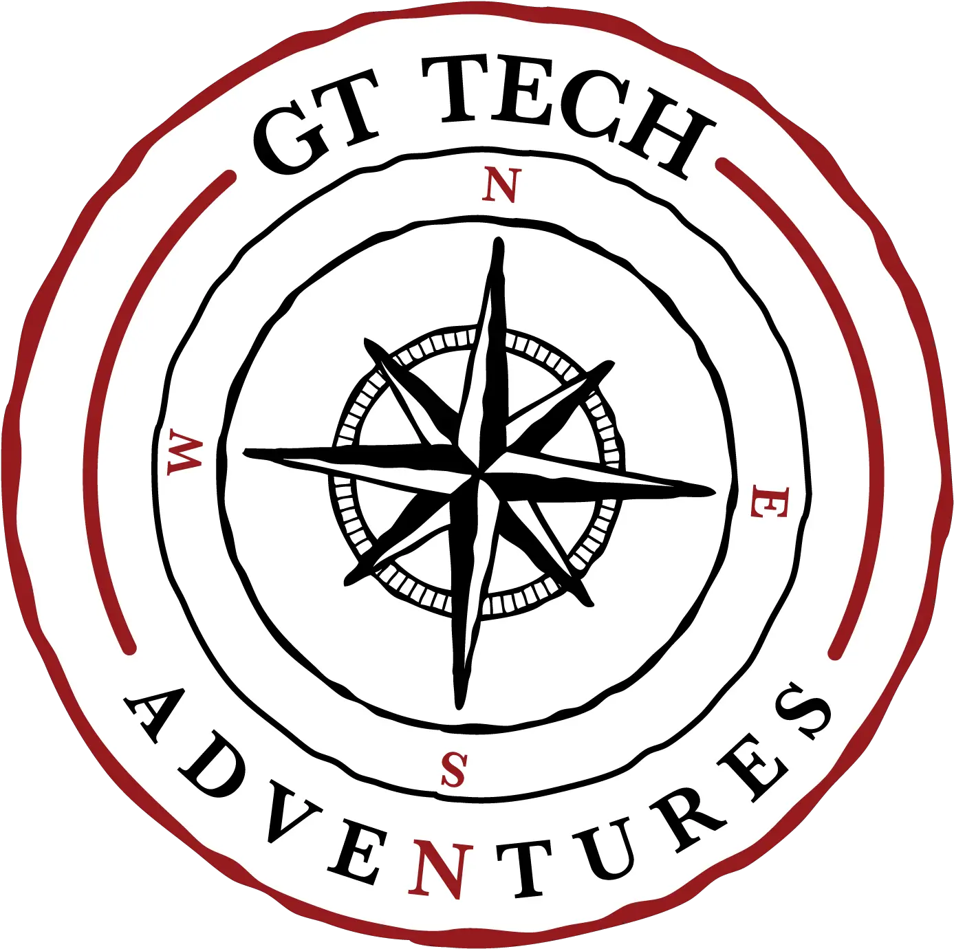 Gt Tech Adventures Compass Rose Png Gt Logo