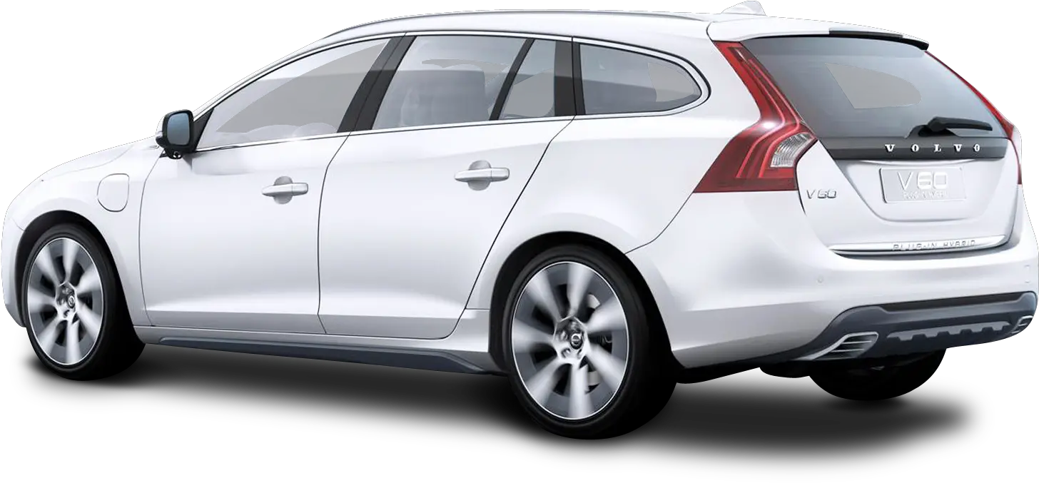 Volvo V60 Hybrid Silver Car Png Image Volvo V60 Hybrid Volvo Png