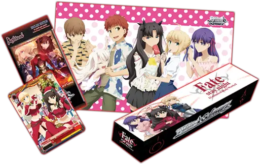 Fatestay Night Unlimited Blade Works Vol2 Meister Set Weiss Schwarz Weiss Schwarz Meister Set Png Fate Stay Night Logo